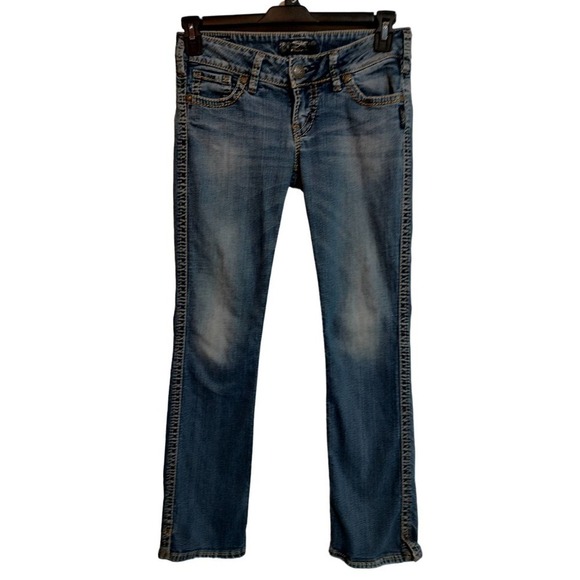 Silver McKenzie Jeans woman size 8 jean size 29/32 - Picture 1 of 7